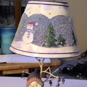 Snowman Tree Candle holder